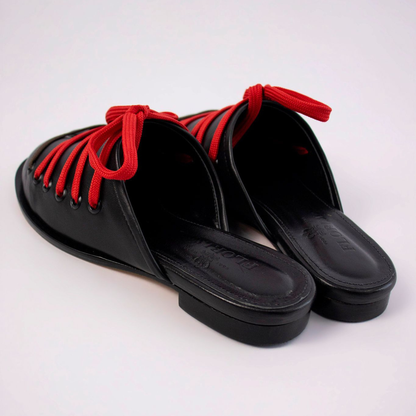 Mule Fenda Tabi Couro