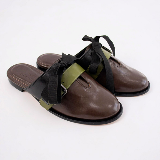 Mule Barranco Couro