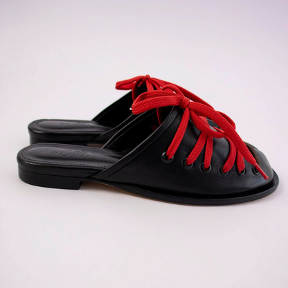 Mule Fenda Tabi Couro