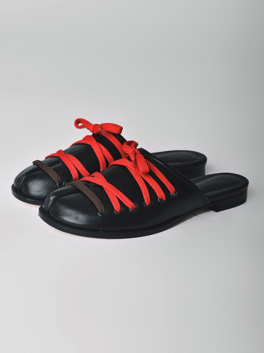 Mule Fenda Tabi Couro